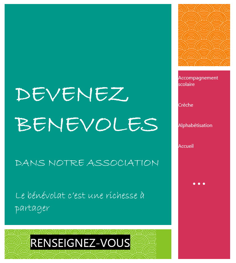 Devenez bénévoles
