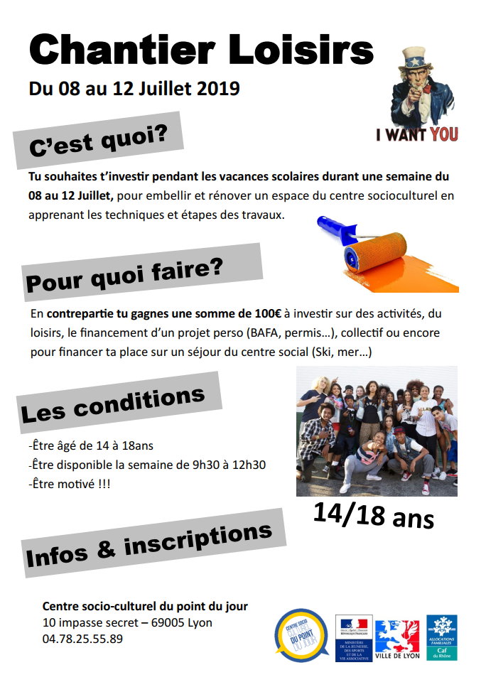 Image chantiers loisirs