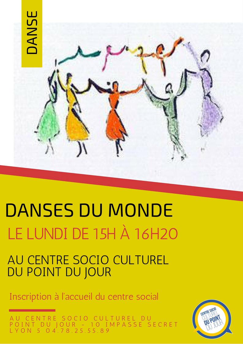 Danses du monde les lundis après-midi