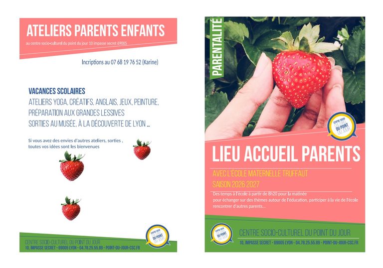 Ateliers parents-enfants